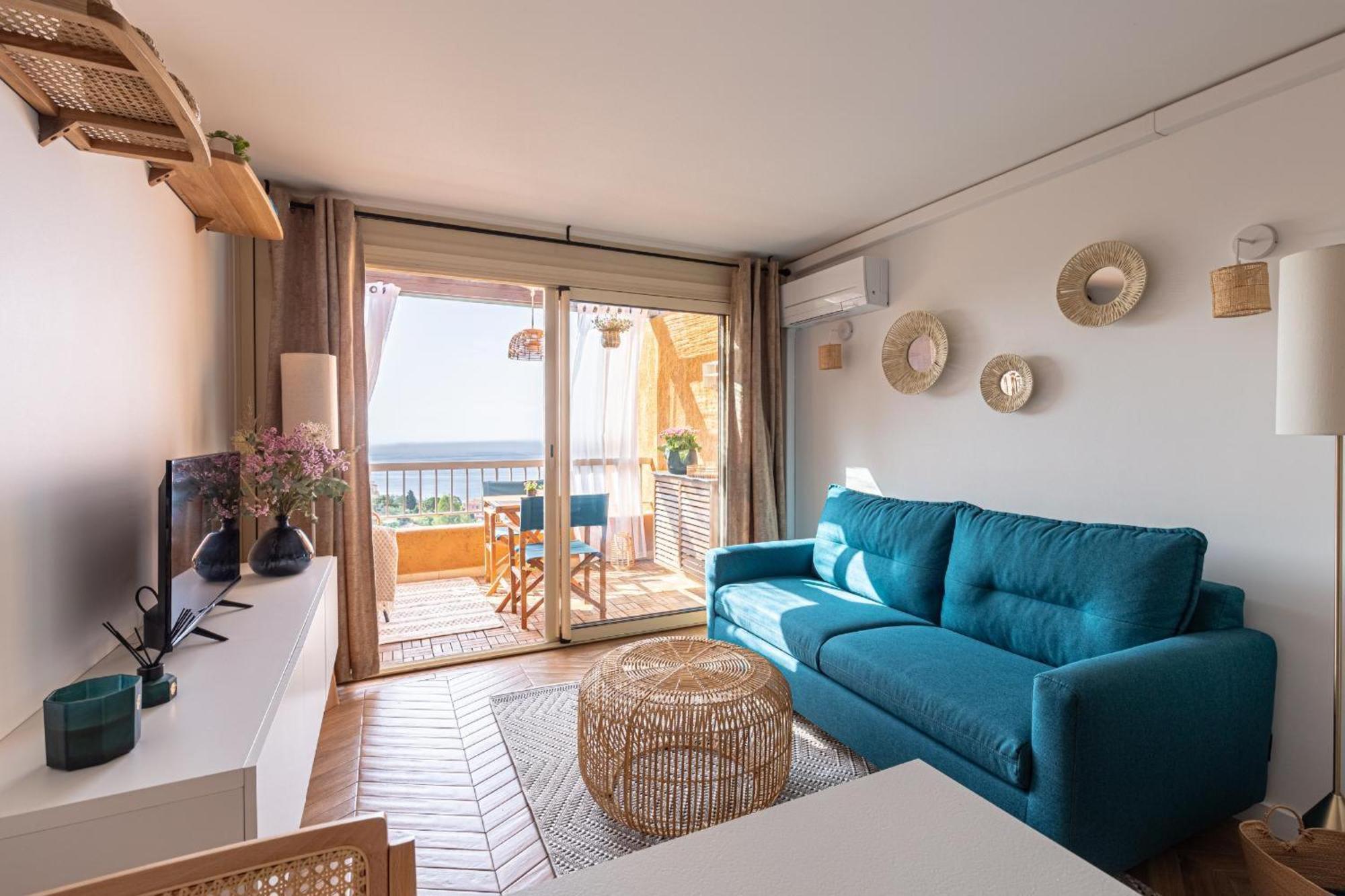 Vue Mer Et Jardin Théoule-sur-Mer Εξωτερικό φωτογραφία